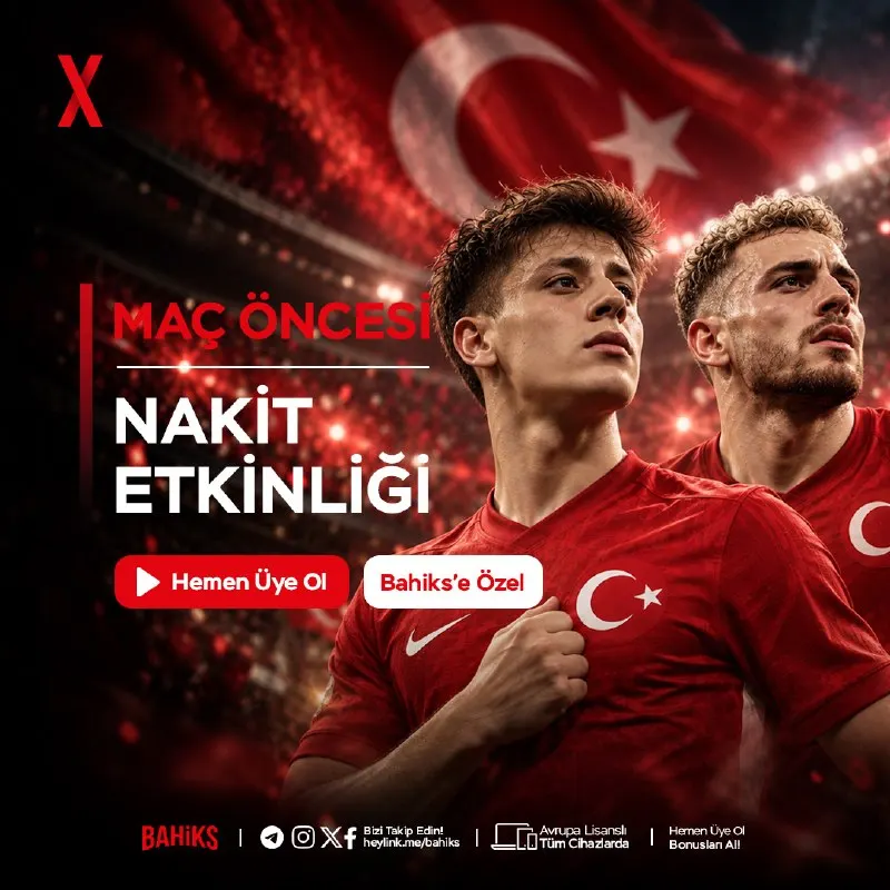 🇹🇷 MAÇ ÖNCESİ KOD ETKİNLİĞİ! 🇹🇷 ✅ KOD: BH250TR 🖍Bakiyeyi 3.000 TL yaptıktan sonra, 500 TL…