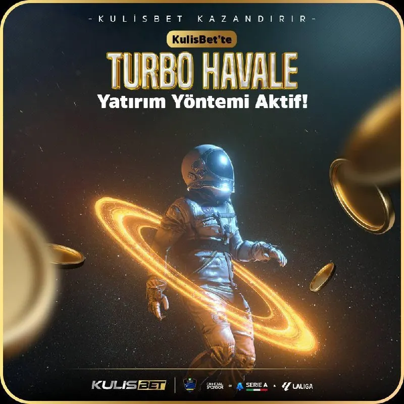 💠 100₺ HAVALE SADECE KULİSBET'TE! ⚡️ TURBO HAVALE ile minimum 100₺ yatırımını anında…