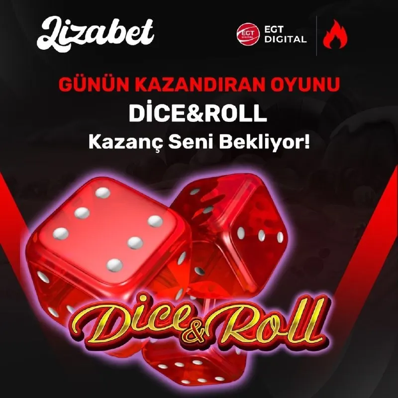 🎲 LİZABET'TE GÜNÜN KAZANDIRAN SLOT OYUNU: Dice and Roll! 🎲 🎯 Zarlar atılıyor, heyecan…