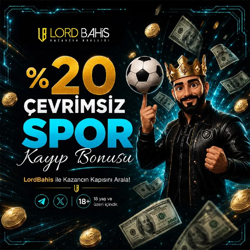 🔔LordBahis'te Spor'da Kaybetmek Yok ! 🎯 Kayıp Yaşasan'da Spor Kayıp Bonusun İle tekrar…