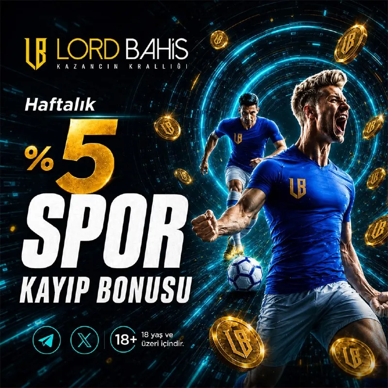 💰 Haftalık %5 Spor Kayıp Bonusu her Pazartesi seni bekliyor❗️ 🎯 Hemen kayıt ol…