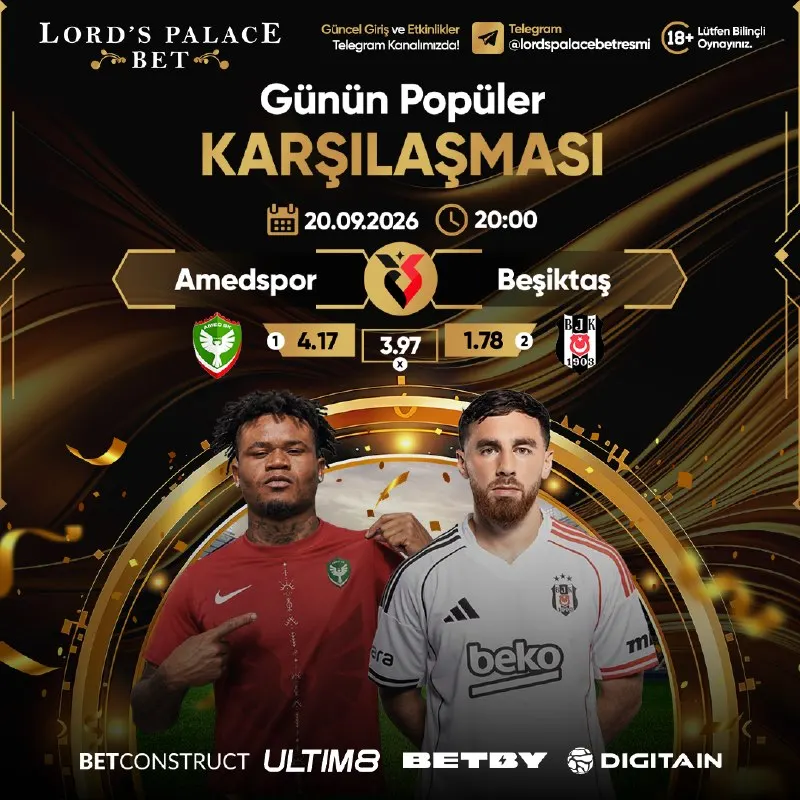 ⚽4 farklı spor sağlayıcısı. 💰Yüksek oranlar, sürekli bahis. 🎁Görev ve Yatırım bonuslarını…