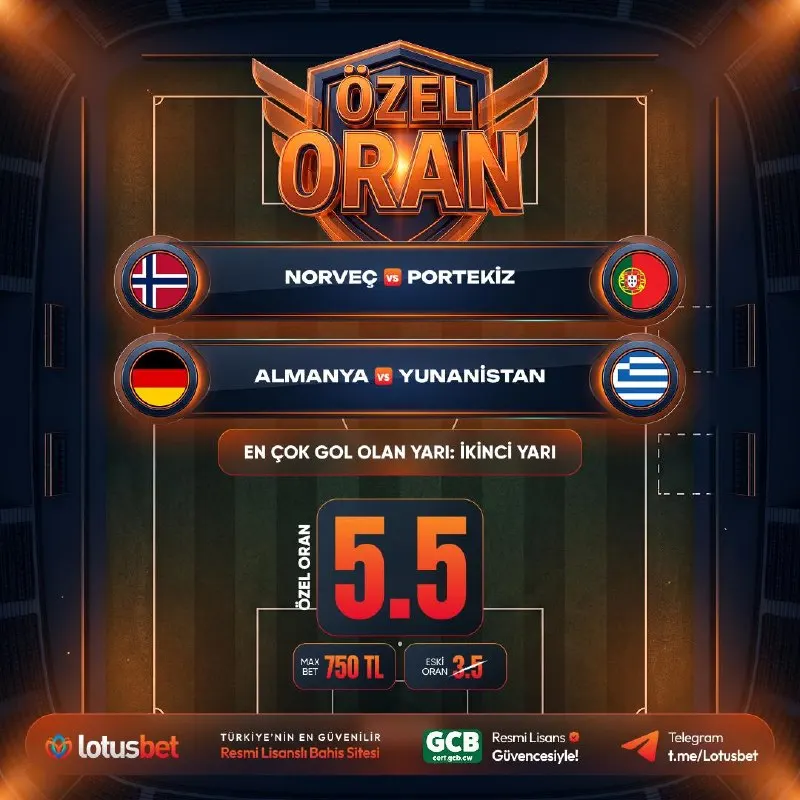 🤩🤩🤩🤩 🤩🤩🤩🤩 ⚽️ NORVEÇ 🆚 PORTEKİZ ⚽️ ALMANYA 🆚 YUNANİSTAN ⚡️ En Çok Gol Olan Yarı : 2. Yarı…