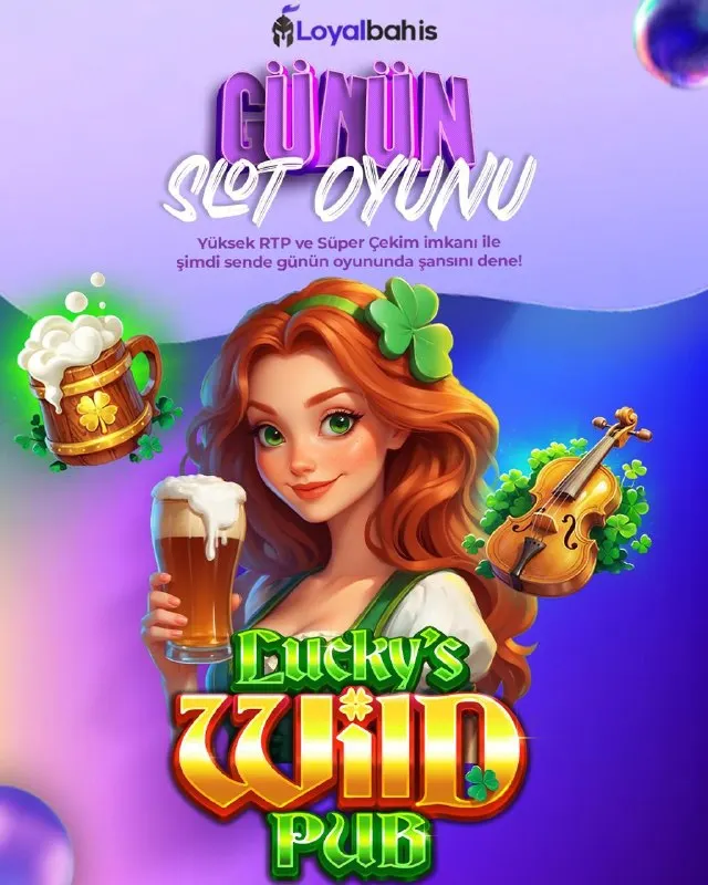 🎉 Günün Slot Oyunu 🎰 Lucky's Wild Pub 🎯 Yüksek RTP ve Süper Çekim imkanı ile şimdi sende…
