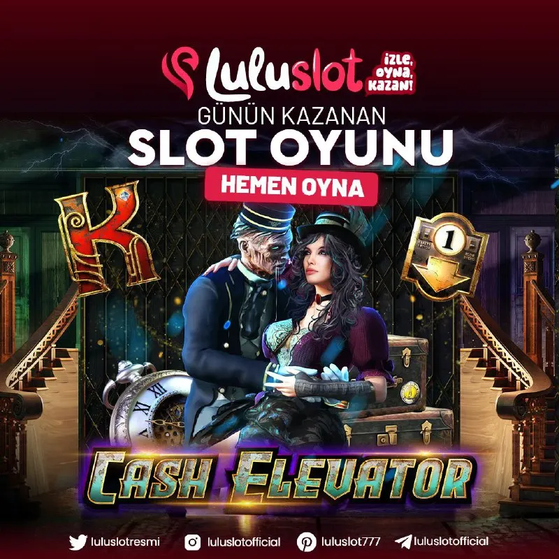 🏢🎰 CASH ELEVATOR: KAZANCIN ZİRVESİNE ÇIKMAYA HAZIR MISIN? 🎰🏢 Luluslot’ta asansör bu kez…