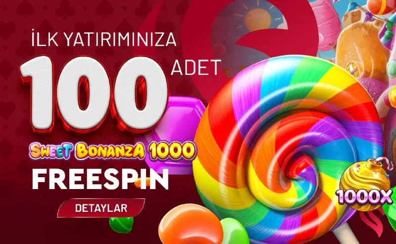🍭🎰 1000 FREESPIN ŞÖLENİ BAŞLIYOR! 🎰🍭 Luluslot’ta tatlı bir başlangıç yapmaya hazır mısın?…