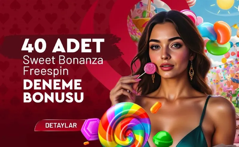 40 FREESPIN DENEME BONUSU! 🍭 Açıklama: Luluslot’ta tatlı bir başlangıca ne dersin? 🍭…