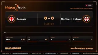 ⚽ CANLI SKOR ━━━━━━━━━━ 🏆 UEFA Nations League, League B, Gr. 2 | 2nd half Georgia 0 - 0…