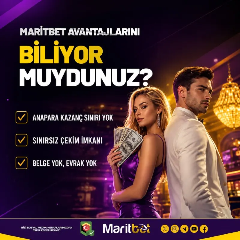 ⏳ 🤩🤩🤩🤩🤩🤩🤩🤩 AVANTAJLARINI BİLİYOR MUSUNUZ 💙 😎MARİTBET ile sınırları tamamen kaldır! ❤️‍🔥…