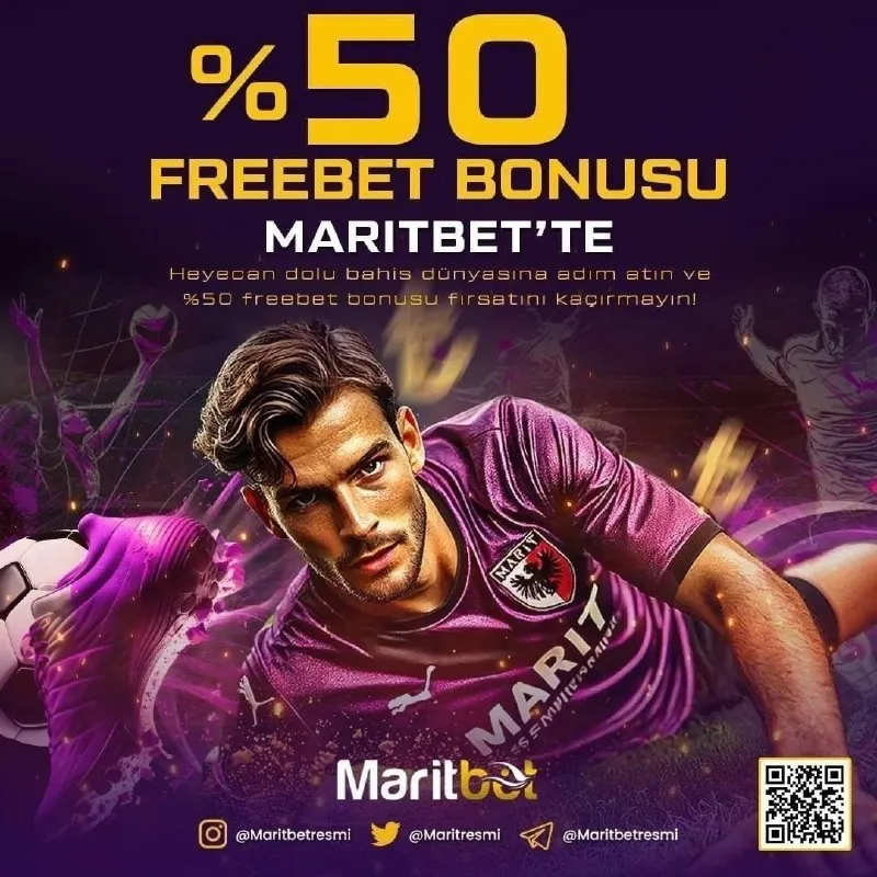 📣 🔣5⃣0⃣ 🔠🔠🔠🔠🅱🔠🔠 🅱🔠🔠🔠🔠🔠 MARİTBET'TE ❗ ✨ Yapacağınız 1000₺'ye kadar olan yatırımlarınıza…