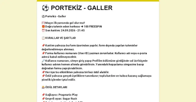 S O N 3 0 D A K İ K A Formu doldurmadıysan hemen doldur! 🔗 FORM LİNKİ…