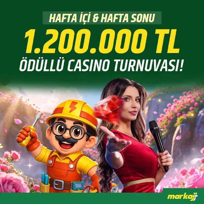 🏆 1.200.000 TL ÖDÜLLÜ CASINO TURNUVASI! 🏆 💰 Toplam 1️⃣🔣2️⃣0️⃣0️⃣🔣0️⃣0️⃣0️⃣ 🔠🔠 ödül havuzu…