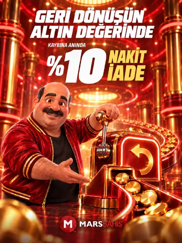 Her kaybına ANINDA %10 Nakit İade Marsbahis'te! Marsbahis demek BANKA demek!…