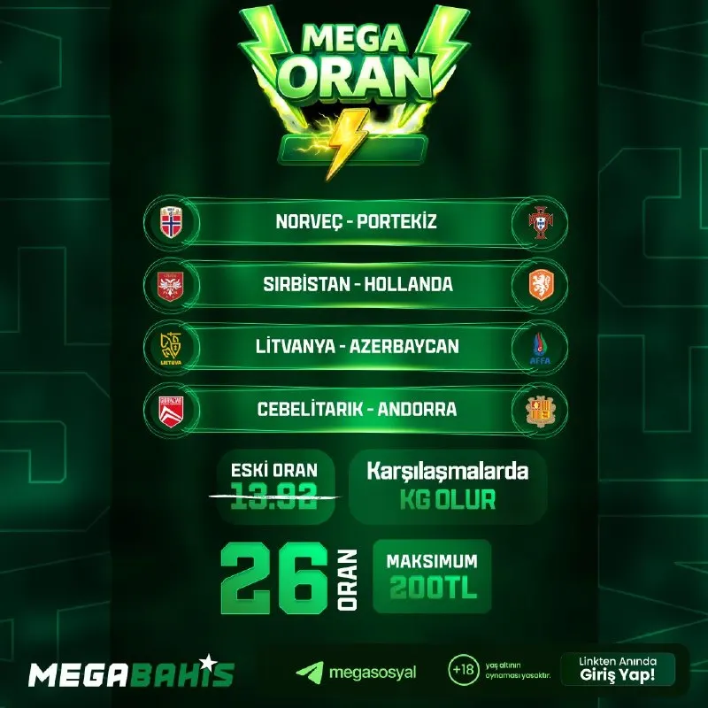🔼🔡🔡📣📣📣📣🔼 🔥 Limitler Tükenmeden Hemen Oyna, Mega Kazancı Kaçırma! 👉 Özel orana bahis…