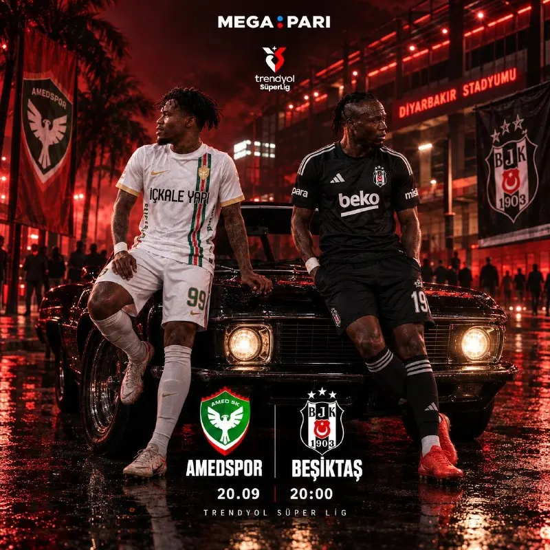 ⚽️ DİYARBAKIR'DA MAÇ SAATİ! 🔥 Diyarbakır Stadyumu bu akşam dolacak ve Beşiktaş, Süper…