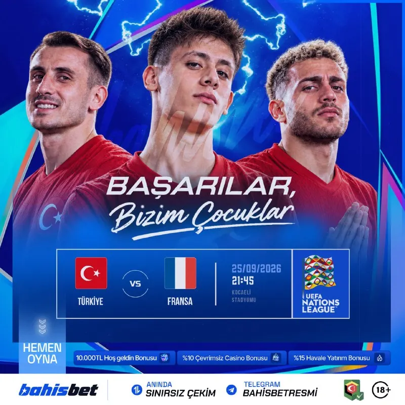 🔥MİLLİLER SAHNEDE!🔥 🔥Türkiye – Fransa karşılaşmasında nefesler tutuluyor.🏆 🫰Milli…