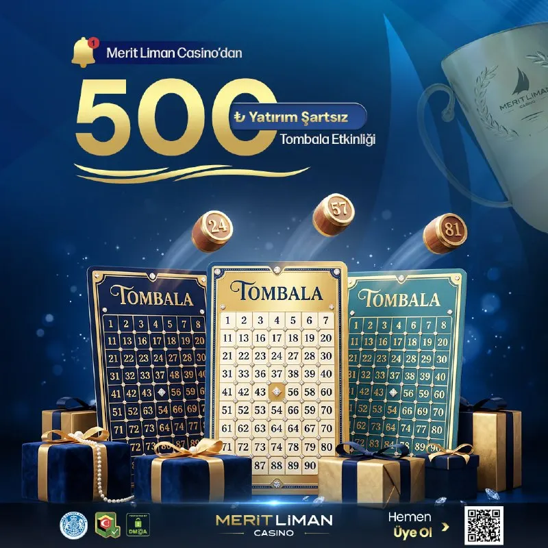 🎰 TOMBALA ETKİNLİĞİ DEVAM EDİYOR! 🏆 Tombala Ödülü: 500₺ 🥈 2. Çinko Ödülü: 200₺ 🥉 1. Çinko…