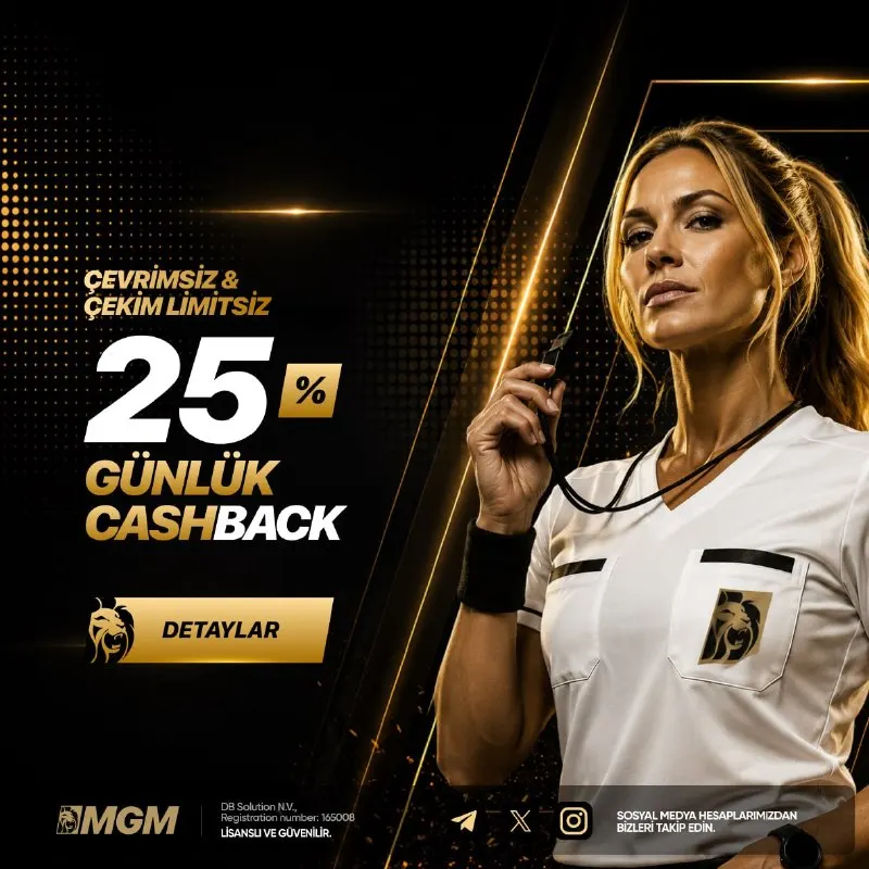 ⭐ MGM Bahis'ten %25 Çevrimsiz Kayıp Bonusu Fırsatı! ⭐ Yaşadığın kayıplara %25'e varan…
