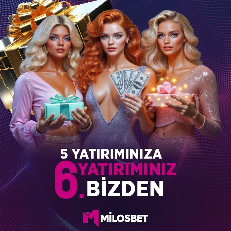 😒😩😓 ile Büyük Kazanç Seni Bekliyor 👑 5️⃣ Yatırım yapana 6️⃣. Yatırım Bizden 💲MilosBet'te…