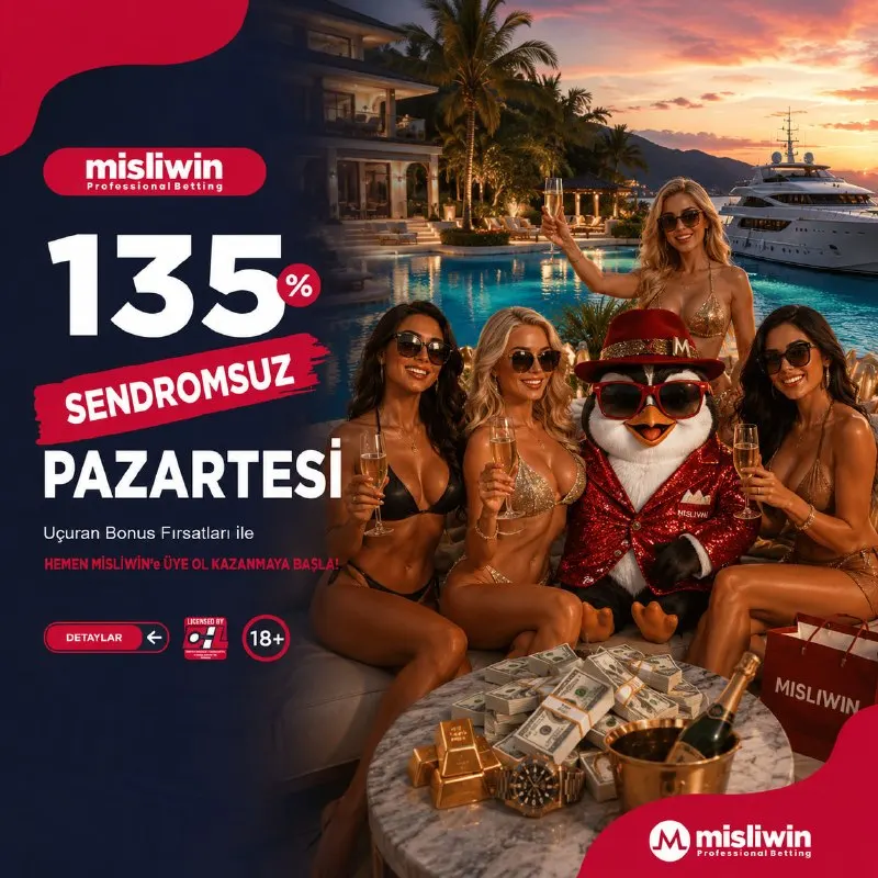 Yepyeni haftada misli misli kazançlar, misli misli bonuslar Misliwin'den sizlere💰 🪙…