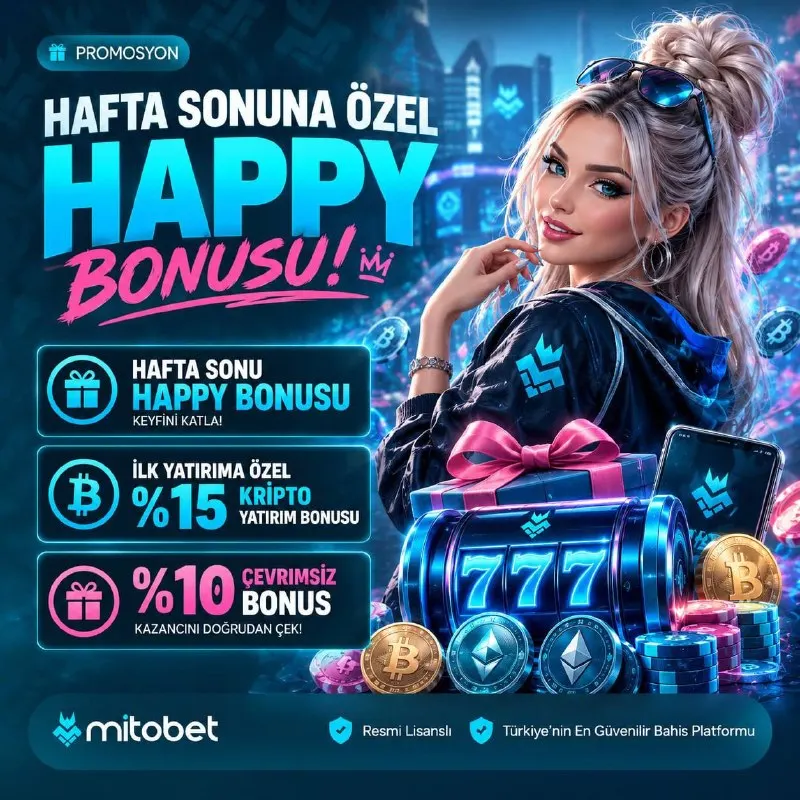 🅰️🅰️🅰️🅰️ 💲 HAFTA SONU COŞKUSU BAŞLADI: HAPPY HOURS BONUSU! ⚡️ ➡️ Hafta sonunun ritmini…