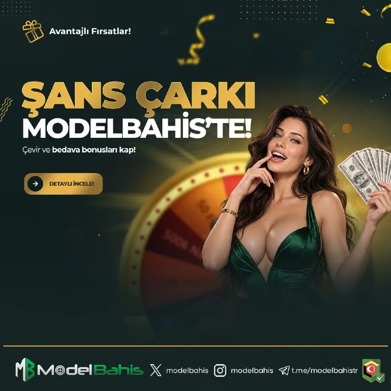 🎁 ŞANS ÇARKI MODELBAHİS’TE! 💵 Çarkı çevir, bedava bonus fırsatlarını kap! 🔥 Şansını dene…