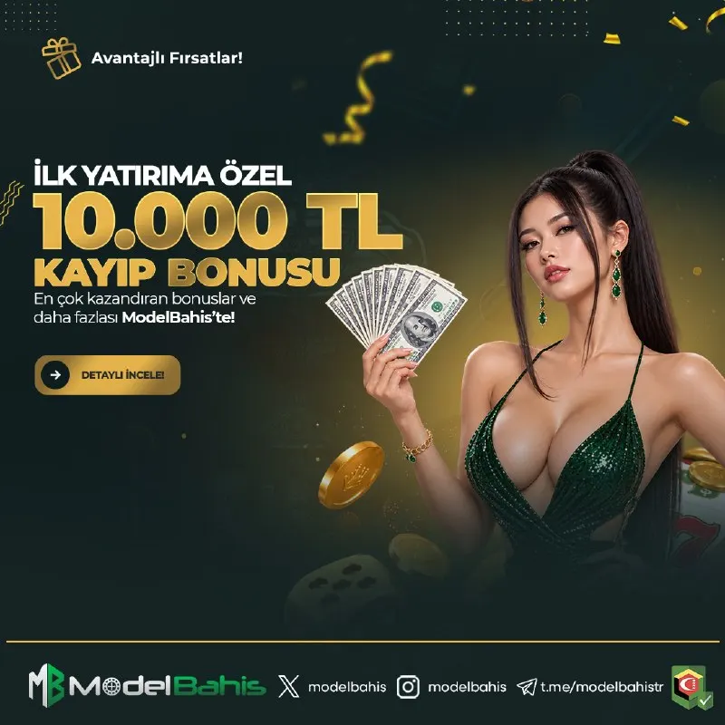 🎁 İLK YATIRIMA ÖZEL KAYIP BONUSU! 🔥 İlk yatırımında 10.000 TL’ye kadar kayıp bonusu…