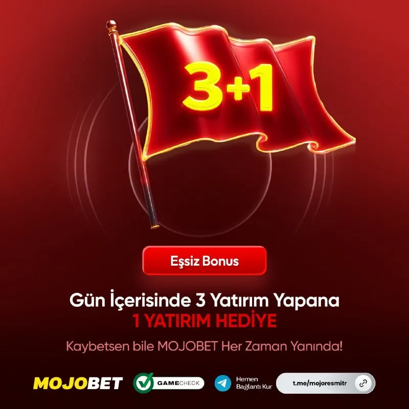 ⭐ MOJOBET’TE YATIRIMLAR KAZANCA DÖNÜŞÜYOR ! ⭐ Gün içinde 3 yatırım yap, 1 yatırım…