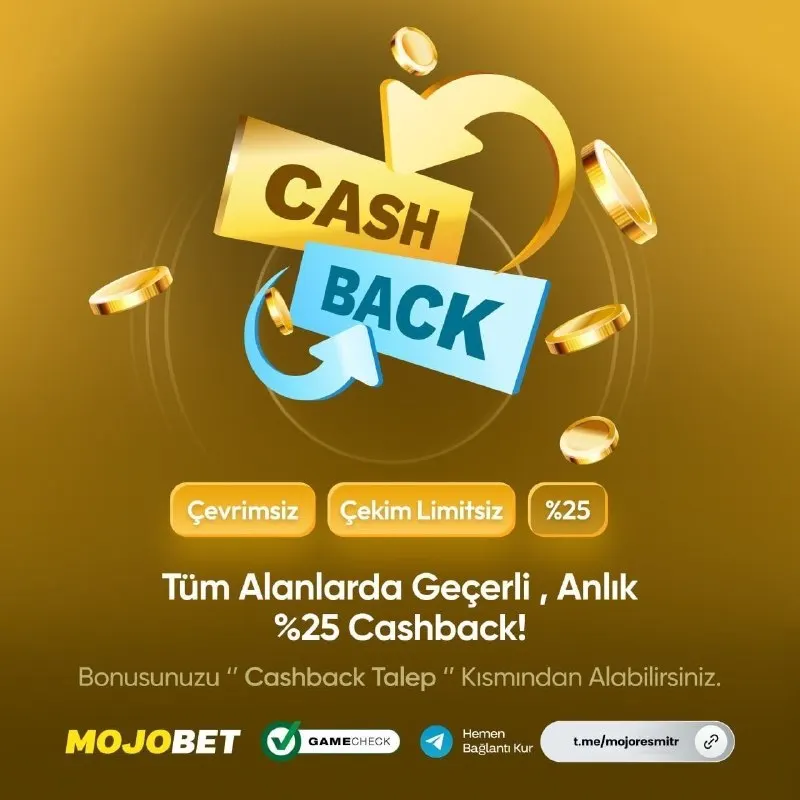 ⭐ TÜM ALANLARDA GEÇERLİ %25 ANLIK KAYIP BONUSU SENİ BEKLİYOR! ⭐ %25 İADE! ÇEVRİMSİZ…