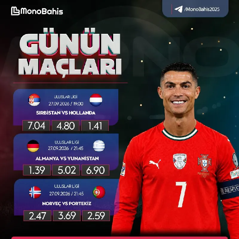 ⚽️ PAZARIN FUTBOL ROTASI ULUSLAR LİGİ! 👇 Avrupa’nın güçlü millî takımları sahne alıyor…