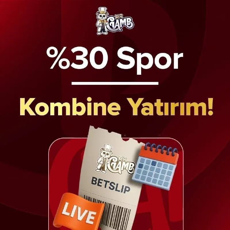 🏆 Spor Tutkunları MrGamb'te 💰 Yatırımını yap 900 ₺ Bonusunu al ❤️ Minimum 1.50 orandan…