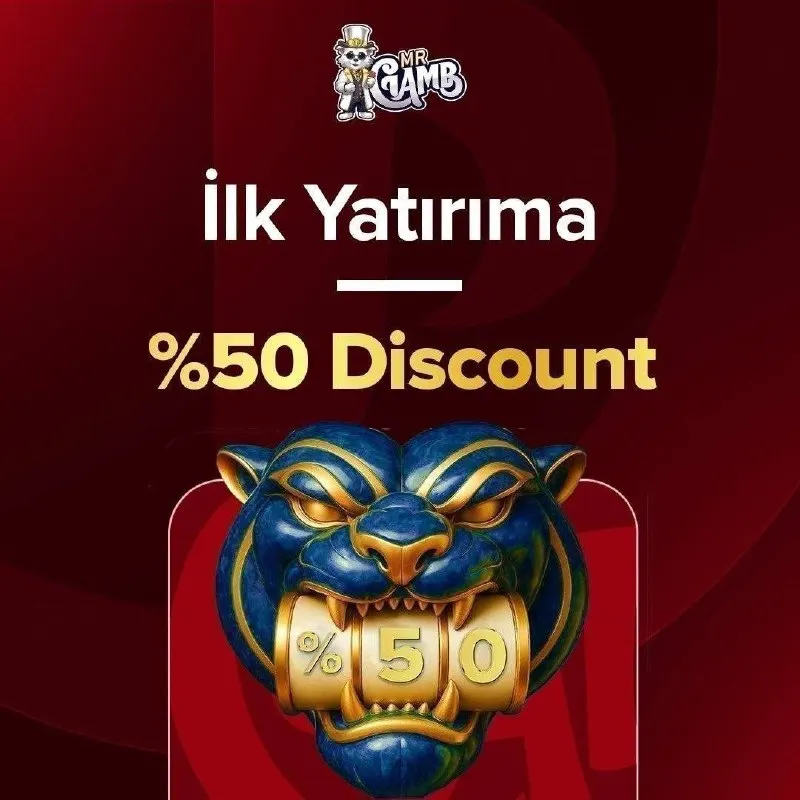 ❤️ MrGamb'te Yalnız Değilsin 💎 500 - 100.000₺ Arası İlk Yatırımınıza %50 Discount Fırsatı…
