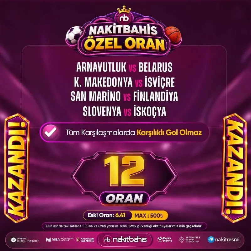 🍀 12 Özel Oranımız Kazandı🔘 🎉 Kazanan Üyelerimizi Tebrik Ederiz💜 ✅ Güncel Adresimiz ✅…