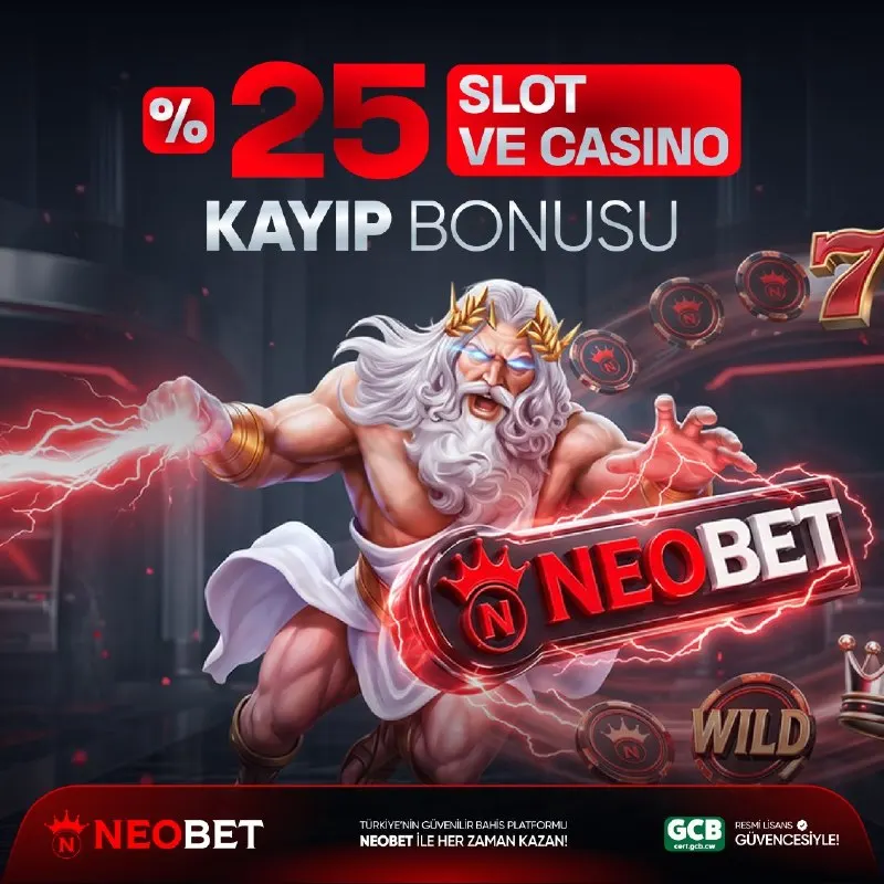 🔥🎰 Neobet %25 ANLIK KAYIP BONUSU! 💰 🎮 Slot & Canlı Casino oyunlarında kayıplarınıza özel…