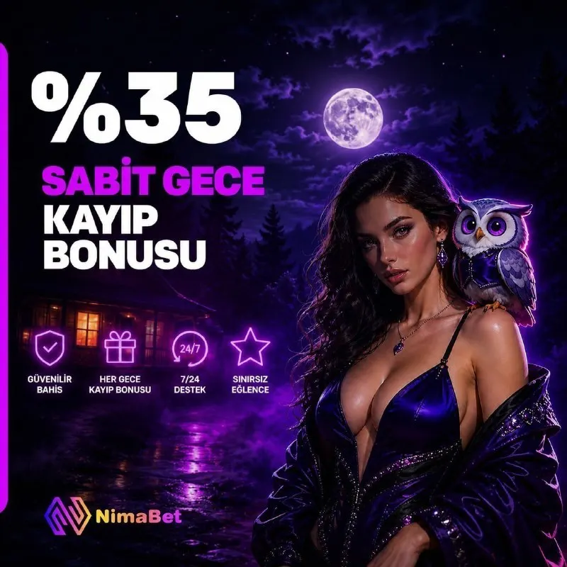 🌃 🔤🔤🔤🔤🔤🔤🔤'🔤🔤GECECİLERE BÜYÜK AVANTAJ! %35 SABİT KAYIP BONUSU KAMPANYASI ⭐️ ⚡️ %35 KAYIP…