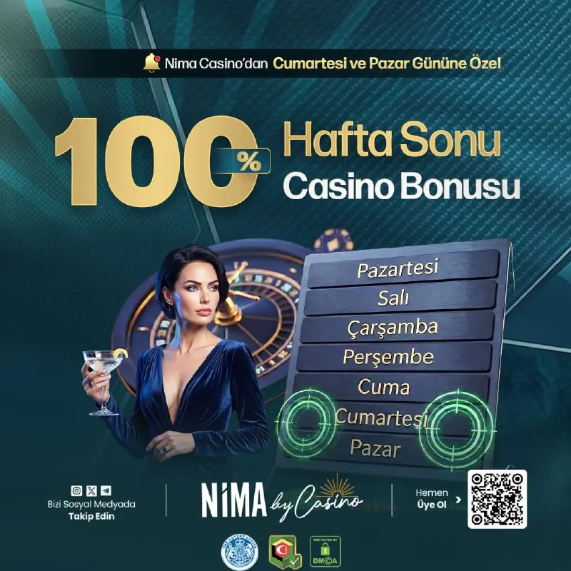 📢 HAFTA SONU CASİNO YATIRIM BONUSU Detaylar için promosyon sayfamızı ziyaret edin! 🍀 Tüm…