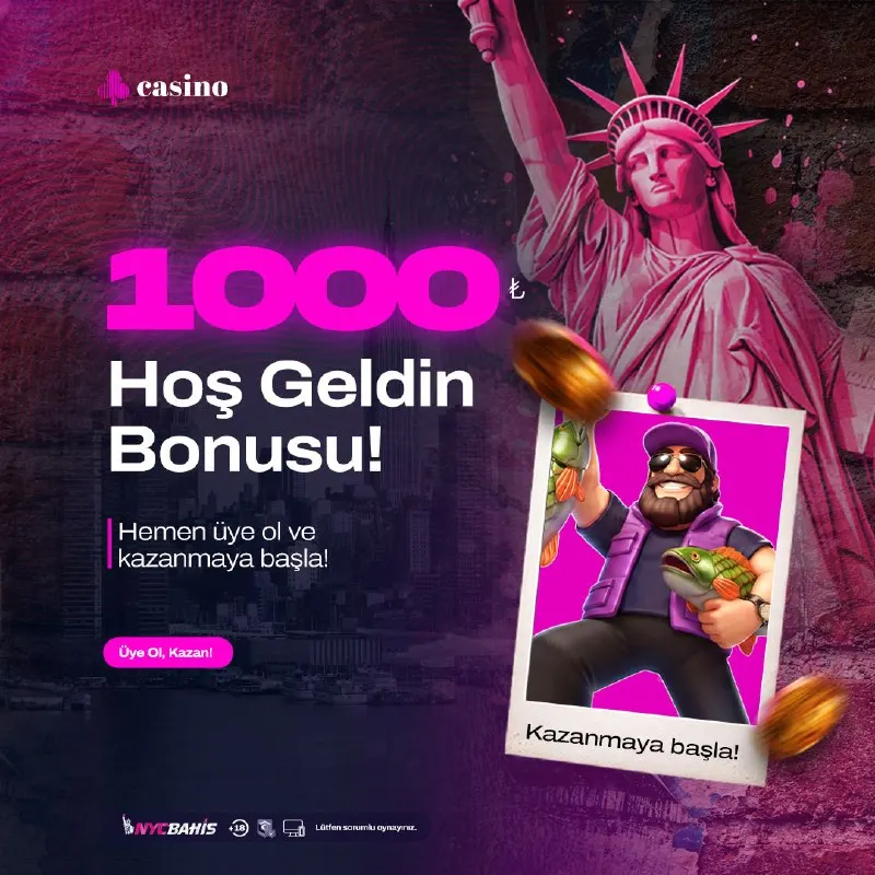NYC Bahis'te 1.000₺ DENEME BONUSU! ** 1.000₺ Deneme Bonusu ile NYC avantajlarını keşfet!…