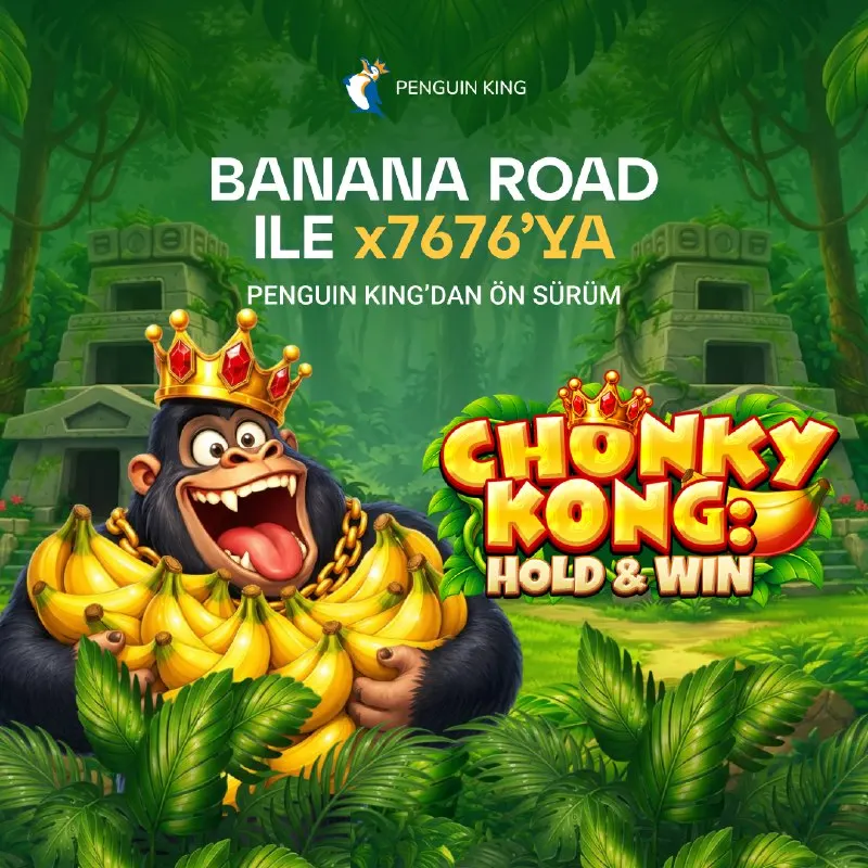 🎰 😻😆😱😇 😚😻🫳😱 🌴 CENNETTE KAZANÇ! Penguin King’in davetini kabul et ve 👉 Chonky Kong: Hold &…