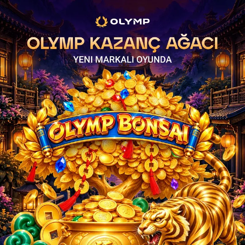 📣 😲 💪 😸 🌳 OLYMP'İN PARA AĞACI BURADA! 🎰 Novomatic'in yeni markalı BONSAI slotunu keşfet 👈…