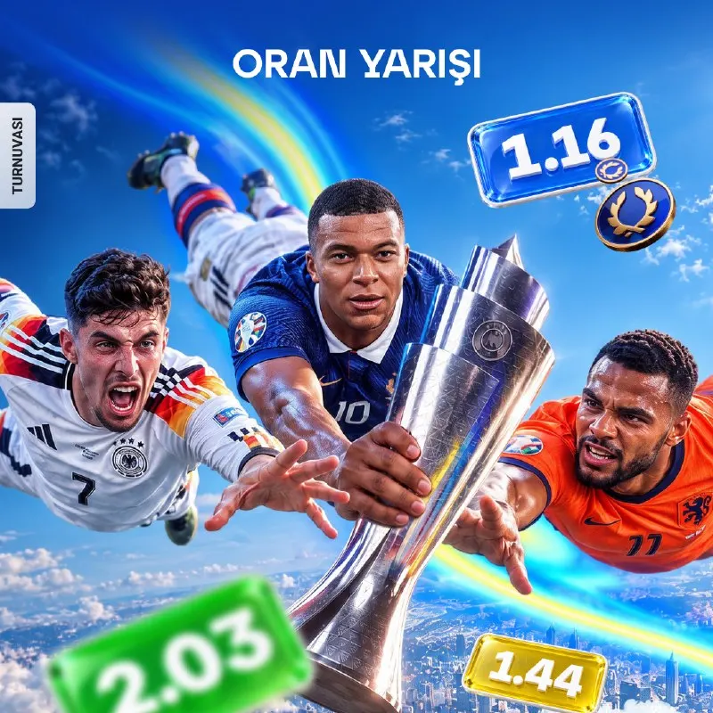 📣 🕡🕣🕤🕥🕦 🏆 TROFE İÇİN YARIŞ! ⭐️ OLYMP’te “Oran Yarışı” tüm hızıyla devam ediyor! 🔥…