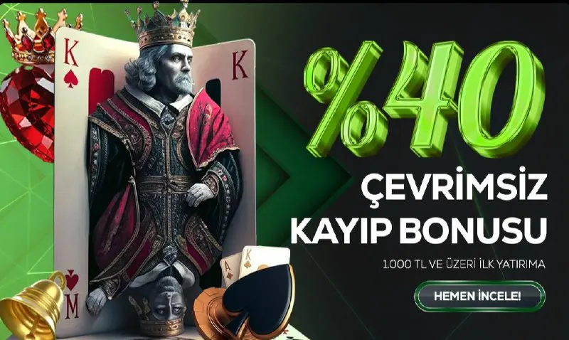 🎁✨ONLYBET’TEN İLK YATIRIMA ÖZEL %40 KAYIP BONUSU! ✨🍀 🎁Nasıl Alırım? ☑️ Minimum 1000 TL –…