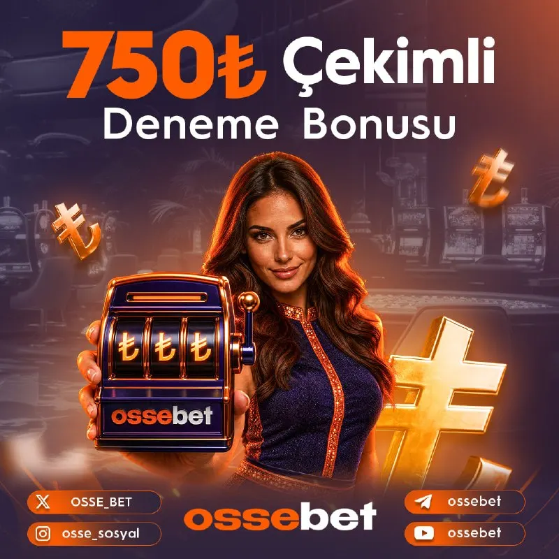 🏆Ossebet'e Kayıt Olun 750₺ Kazanın 🎁 Yatırım Şartsız Deneme Bonusu 🎰🎰 Güvenli Eğlence…