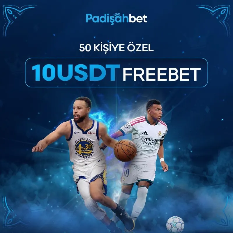👑👑👑👑👑 Etkinlik Zamanı! 🎉 🎁 50 şanslı kişiye 10 USDT Free Bet fırsatı! 🕒 12:00 – 18:00…