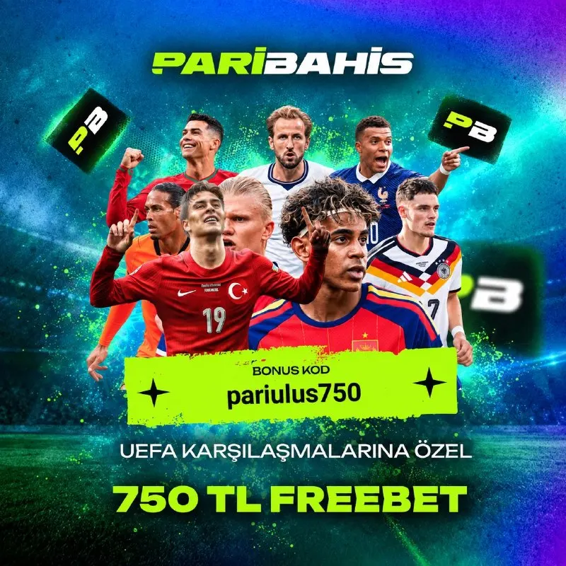 🔥ULUSLAR LİGİ ALEVİ PARIBAHISTE YANIYOR 750 TL FREEBET BİZDEN!🔥 💸 Freebet Miktarı: 750 TL…