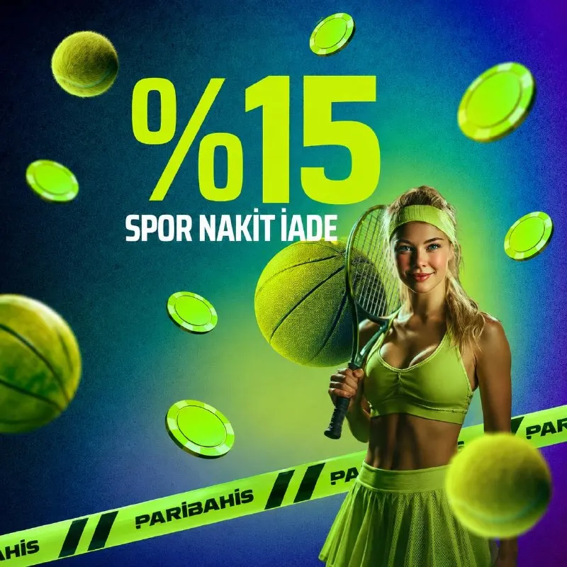 ⚽️ LİMİTSİZ ANINDA %15 SPOR NAKİT İADE! ⚽️ Sporda kaybetmek yok! Kayıplarına özel %15'e…