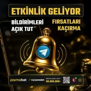 ⭐ Parmabet'te Geri Sayım Başladı! Etkinlik Geliyor! ⭐ ⭐⭐⭐⭐⭐ ⭐ Bildirimlerinizi açık tutun…