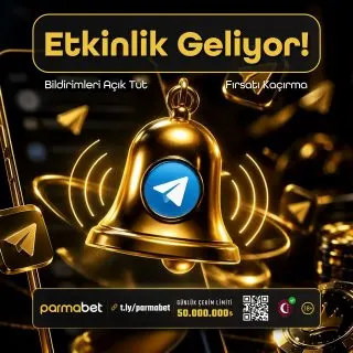 ⭐ Parmabet'te Geri Sayım Başladı! Etkinlik Geliyor! ⭐ ⭐⭐⭐⭐⭐ ⭐ Bildirimlerinizi açık tutun…
