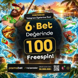 ⭐ PARMA KOD Telegram Kanalı Üyelerine Özel 600₺ Değerinde 100 Freespin Fırsatı! ⭐ ⭐ Bugün…