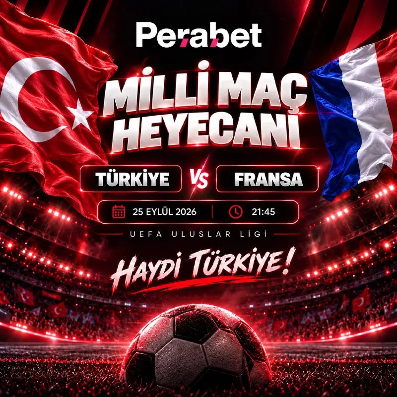 🇹🇷 Bu akşam rengimiz kırmızı-beyaz, gündemimiz milli maç! Unutulmaz bir galibiyet olsun…