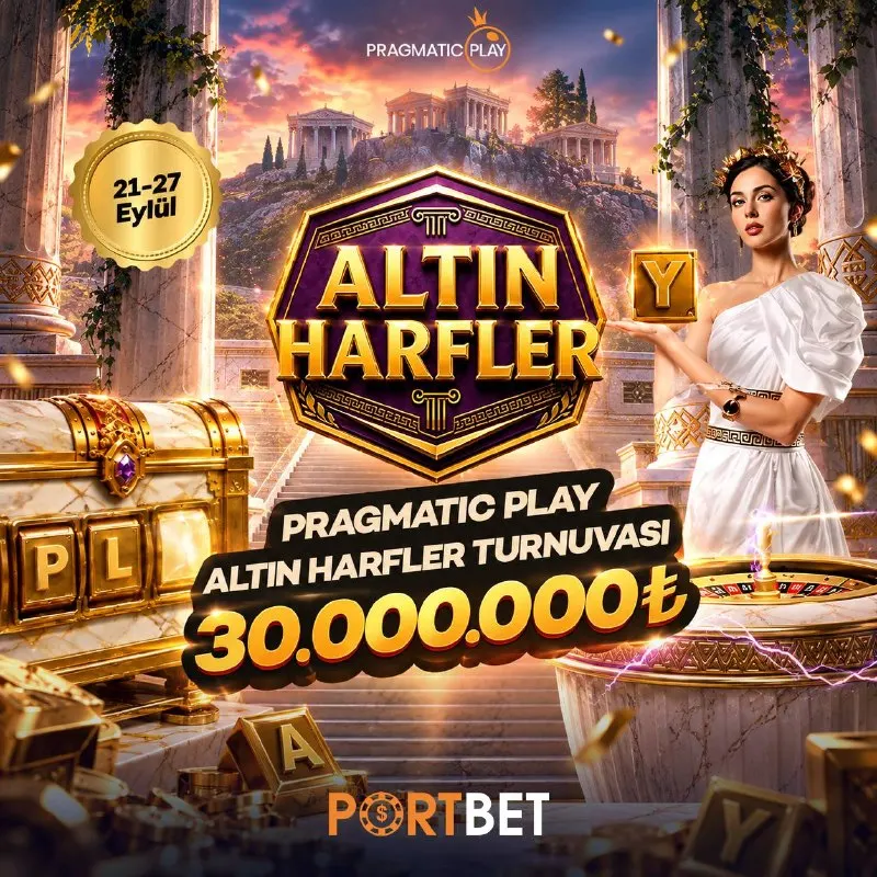 🏅 30.000.000 TL Ödüllü Dev Altın Harfler Turnuvası'nda SON 2 GÜN!🏅 🆒 Pragmatic Play ve…